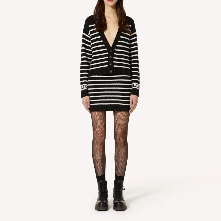RED VALENTINO FW21 Knitwear Women's Black-3