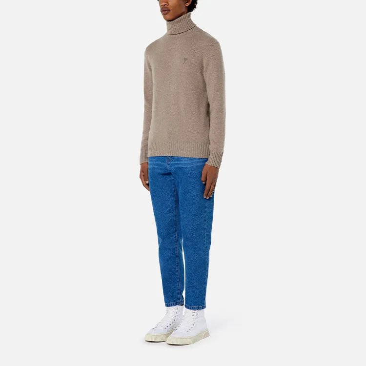 AMIPARIS Cashmere Sweaters Men Champagne-1