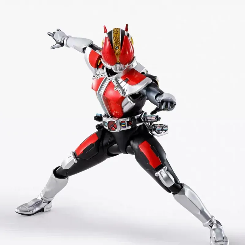 BANDAI Shf True Bone Carving Den O Kamen Rider Den O Holy Sword Form Peach Yūki Takaya Poseable Scale Figures-3