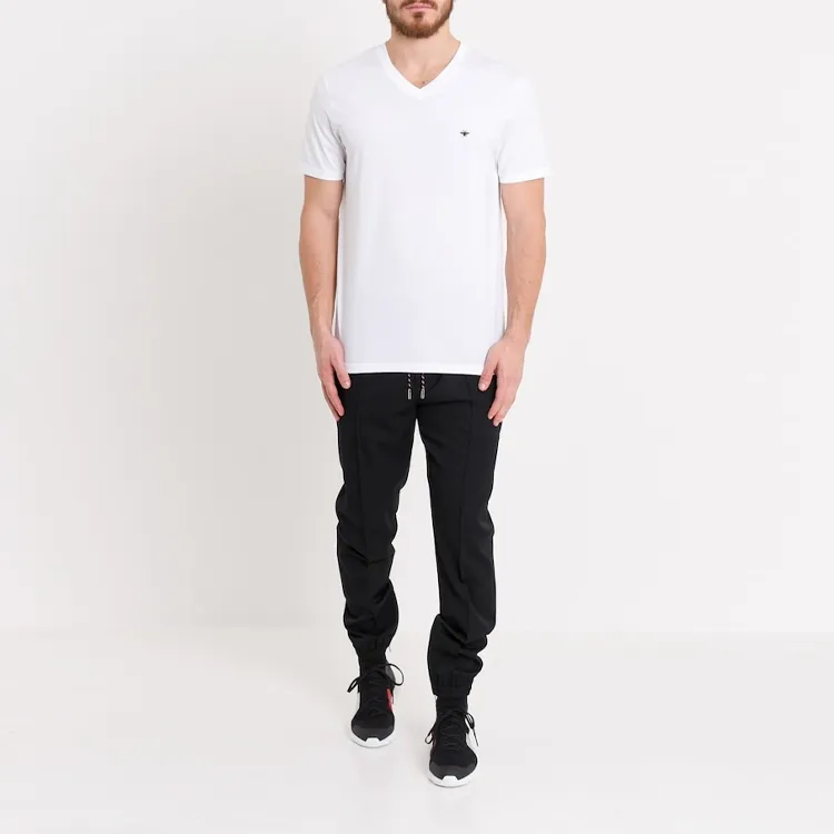 DIOR Quarterly New Products T Shirts Men White-2