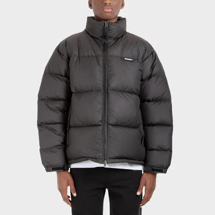 Vetements FW21 Down Jacket Men's Black-2
