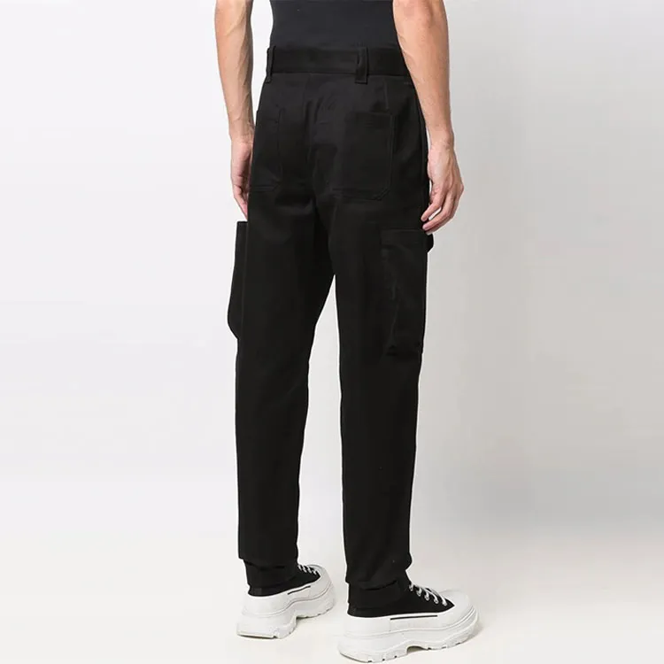 Alexander McQueen Cargo Pants Men's Black-3