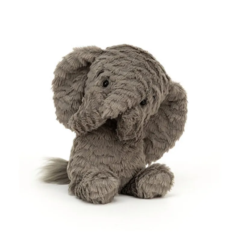 JELLYCAT Jungle Animal Collection Soft Elephant Dolls Plush Doll 20cm High-1