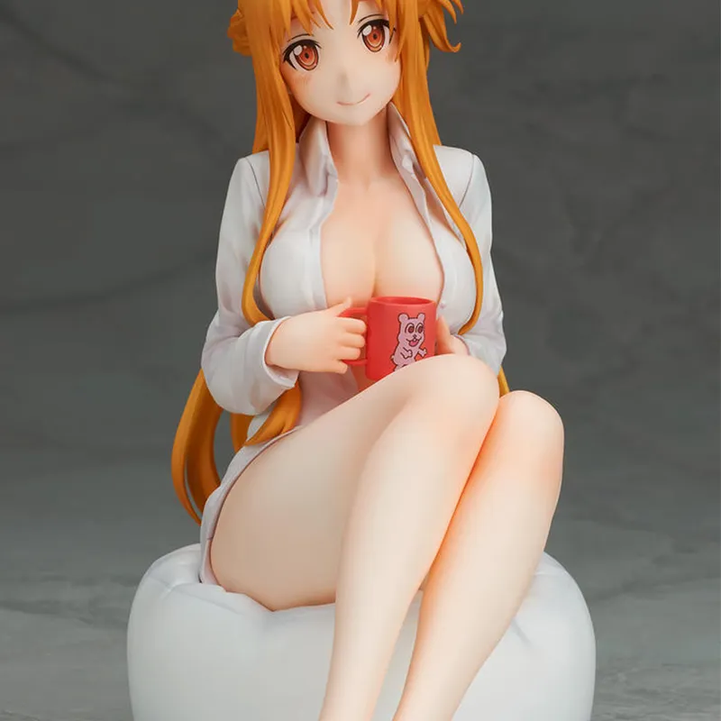 GSC Asuna/Kikuchi Asuna Sword Art Online Yuuki Asuna Shirt Ver 17cm Scale Figures-1