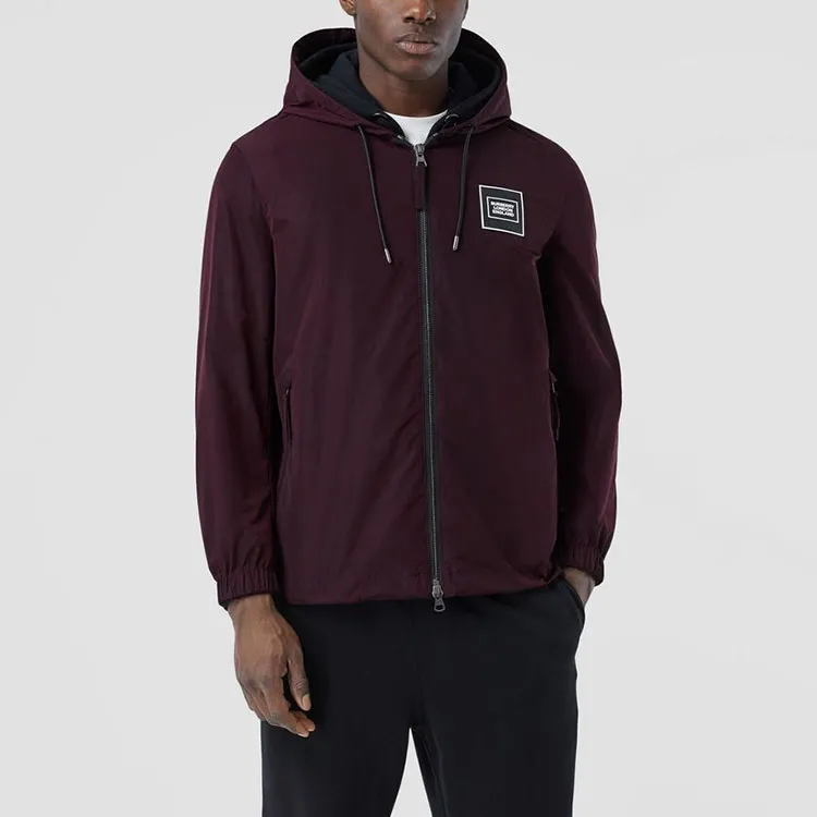 Burberry Jackets Coats Men's Spliced Wood Berry-2