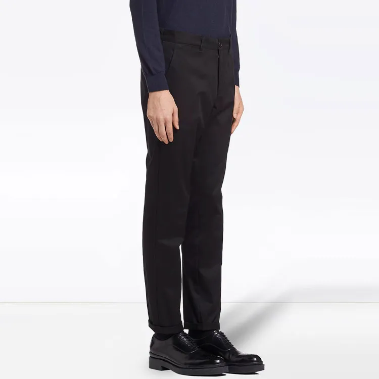 PRADA Cargo Pants Men Black-3