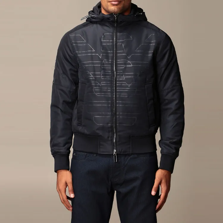 EMPORIO ARMANI Puffer Jacket Men's Navy-2