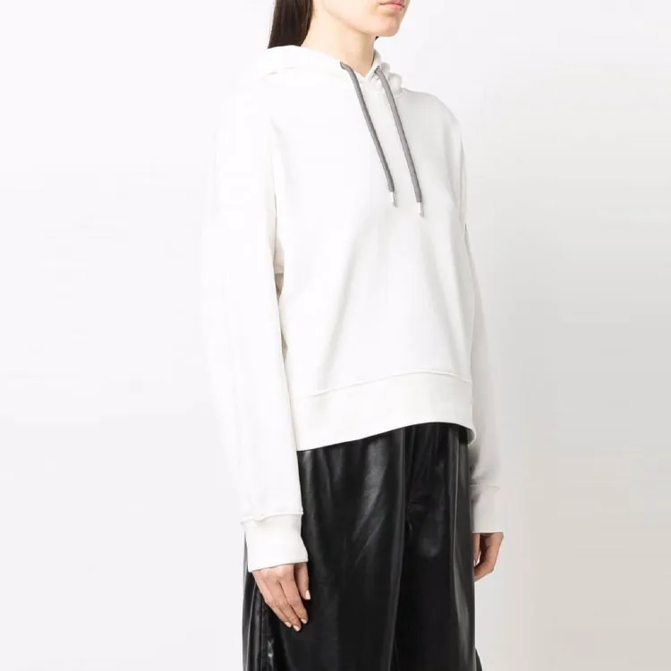 Moncler Hooded Sweater 'White'-2