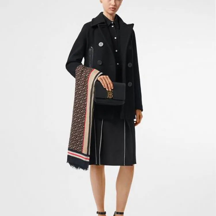 Burberry Coats Women's Black-1