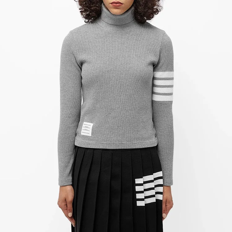 THOM BROWNE· SS21 Sweater Women's Gray-2