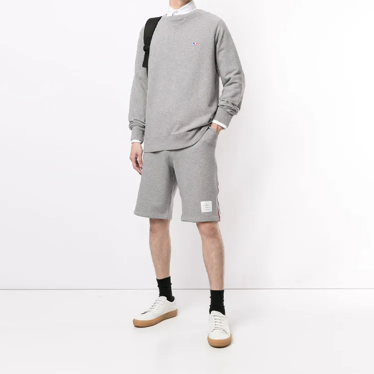 THOM BROWNE Signature Stripe Track Shorts-3