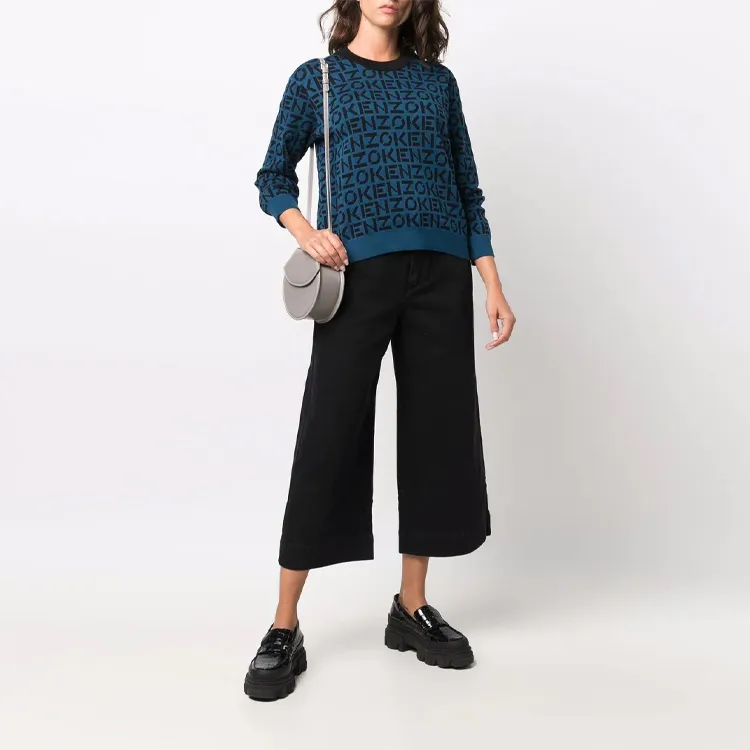 KENZO Sweaters Women's Blue-1