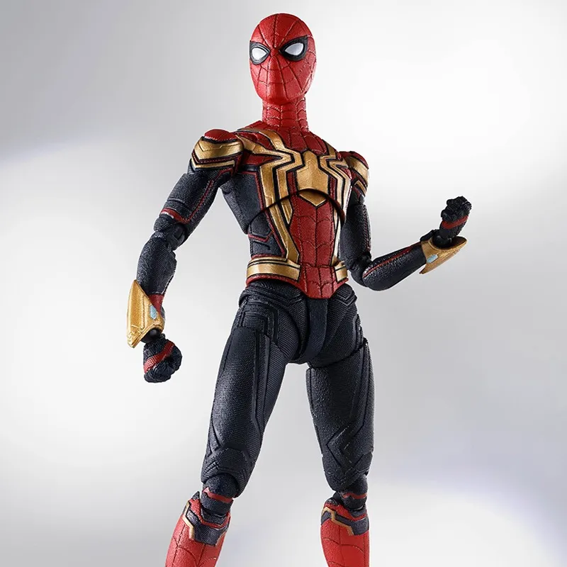 BANDAI Spider Man S.H.Figuarts Hero No Return, Integrated Battle Armor Scale Figures 15cm-1