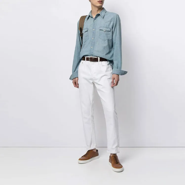 Ralph Lauren Rrl Classic Collar Denim Shirt-1