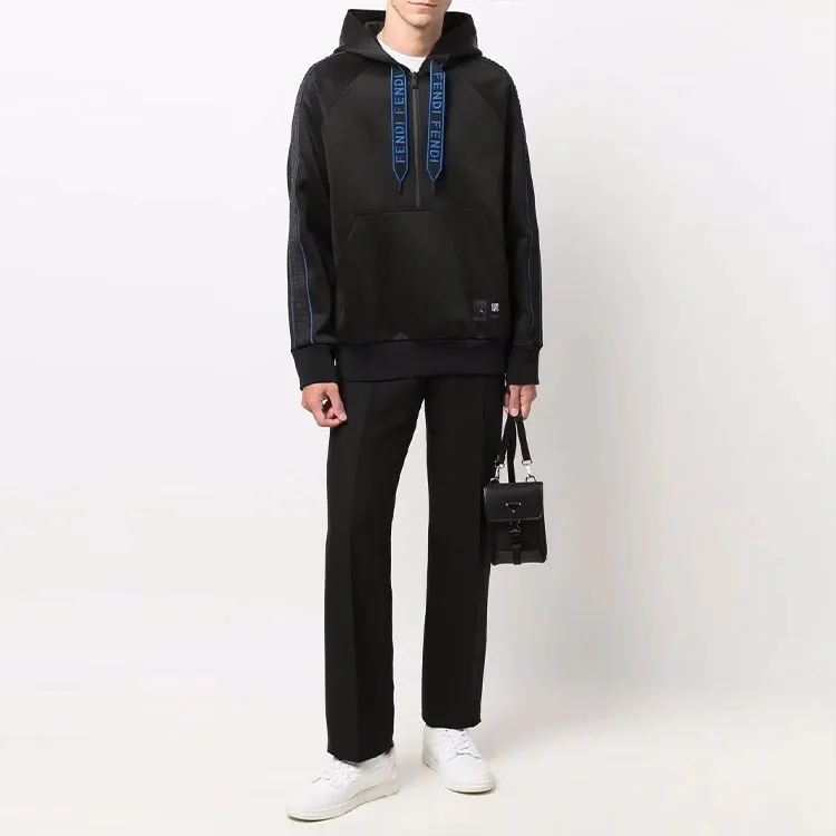 FENDI Sweatshirts Men Black-1