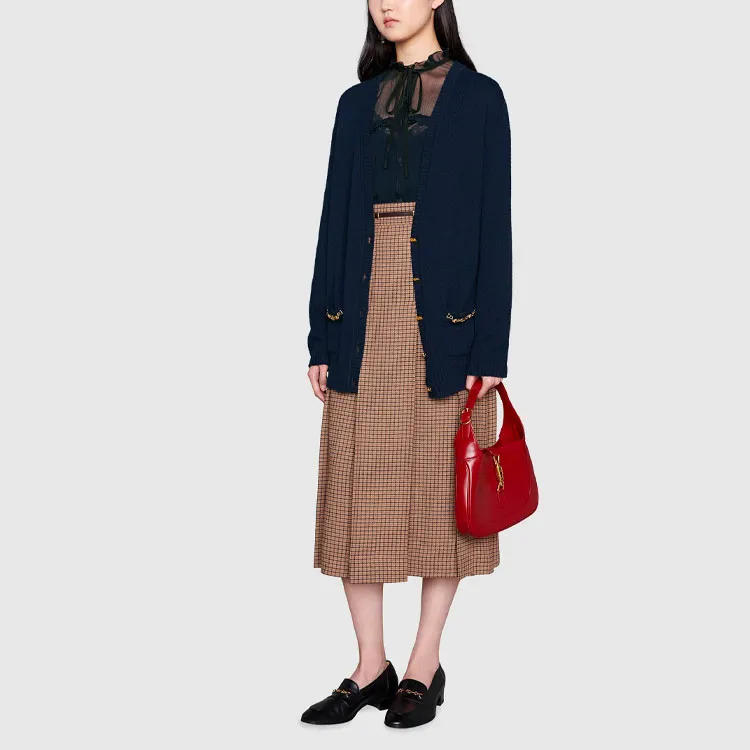 GUCCI FW21 Sweater Women's Dark Blue-3