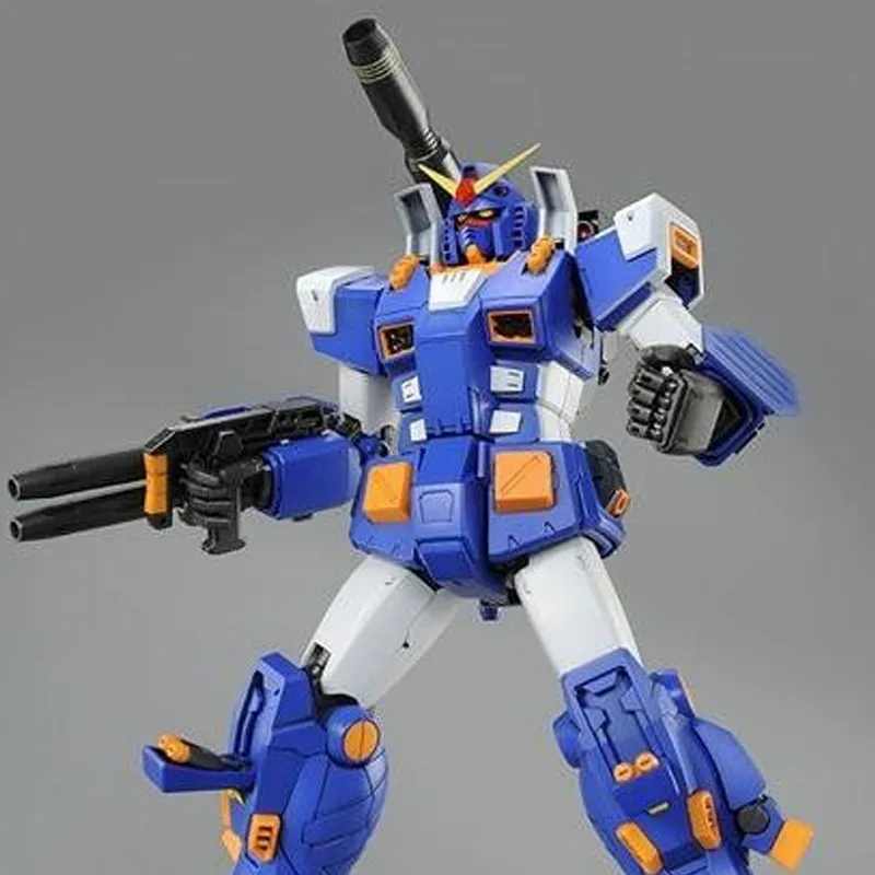 BANDAI MG 1/100PB Limited, First Gundam RX 78 FA78 Full Armor Full Armor Gundam Blue Color Ver Model Kits-1