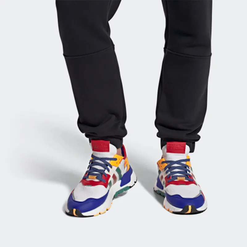 Adidas Originals Nite Jogger 'White Scarlet Royal'-6