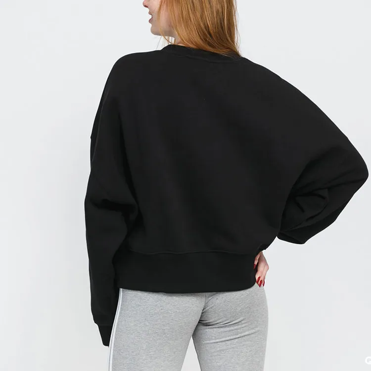 Adidas Originals ESSENTIALS Sweatshirt Women's Black-3