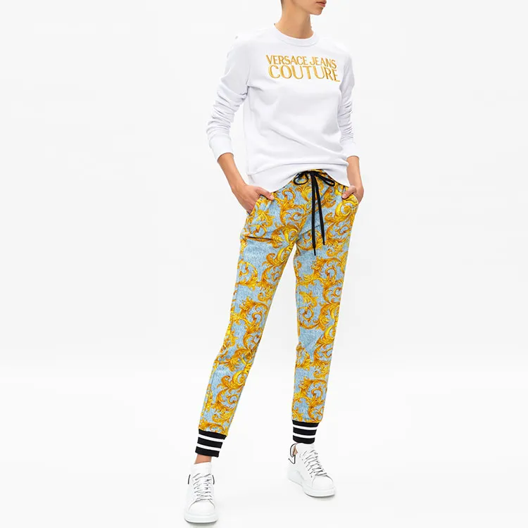 VERSACE JEANS COUTURE Sweatshirts Women's White-3