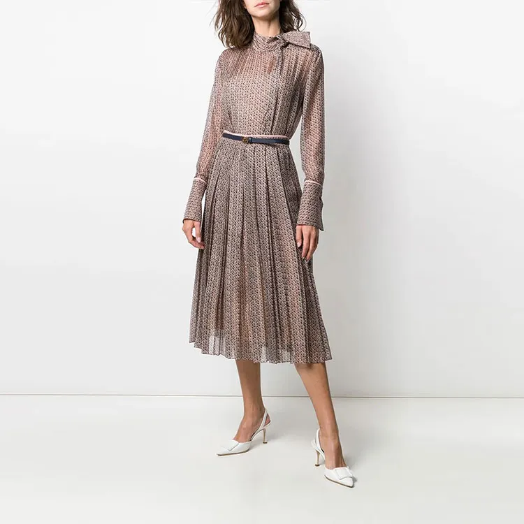 FENDI Casual Long Skirts Women's Umber-1