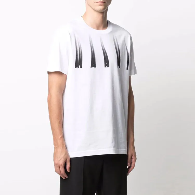 MARNI T Shirts Men White-3