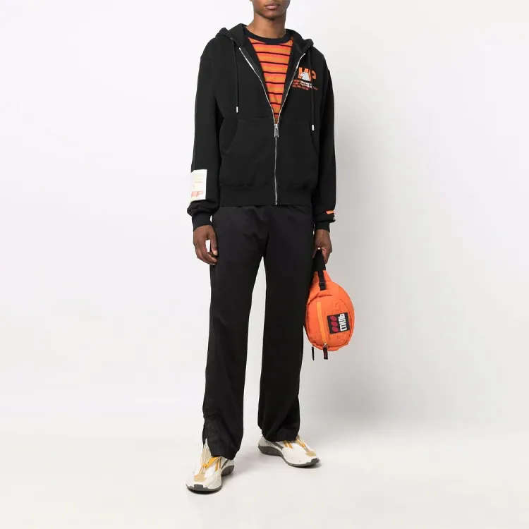 HERON PRESTON Sweatshirts Men Black-2