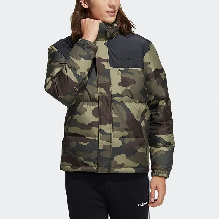 Adidas Neo Down Jacket Winter Men's Camouflage-1
