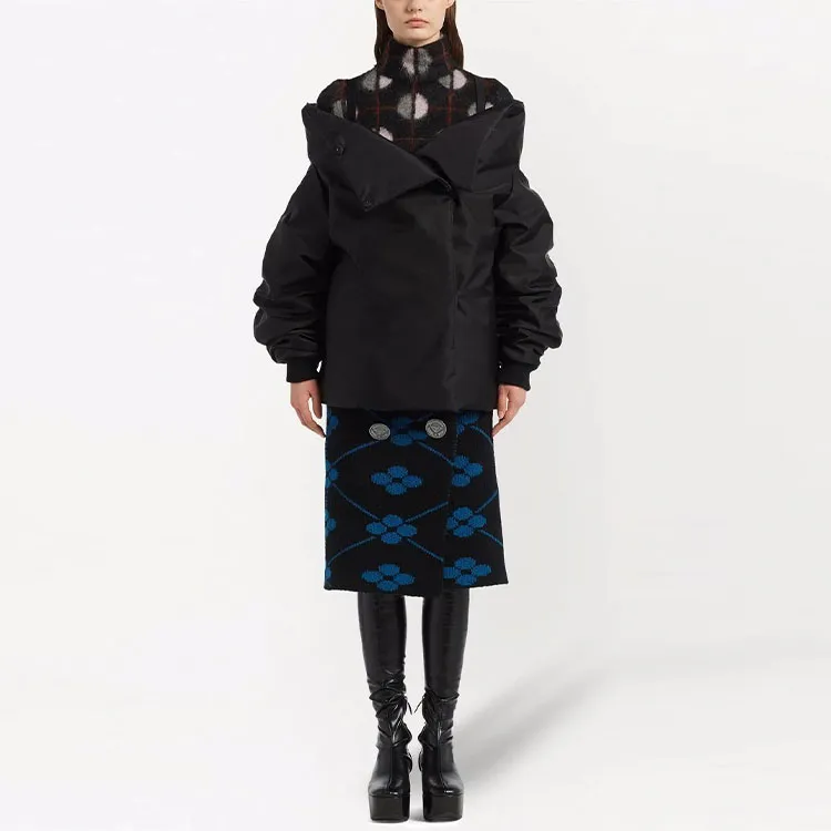 PRADA FW21 Puffer Jacket Women's Black-1
