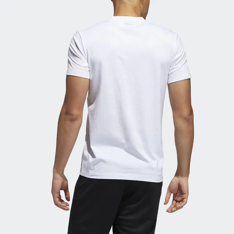 Adidas T Shirts Men White-5