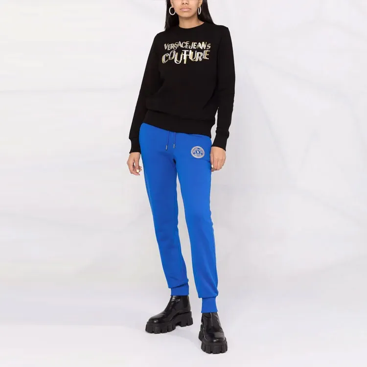 VERSACE JEANS COUTURE FW21 Crew Neck Sweatshirt Women's Black-2