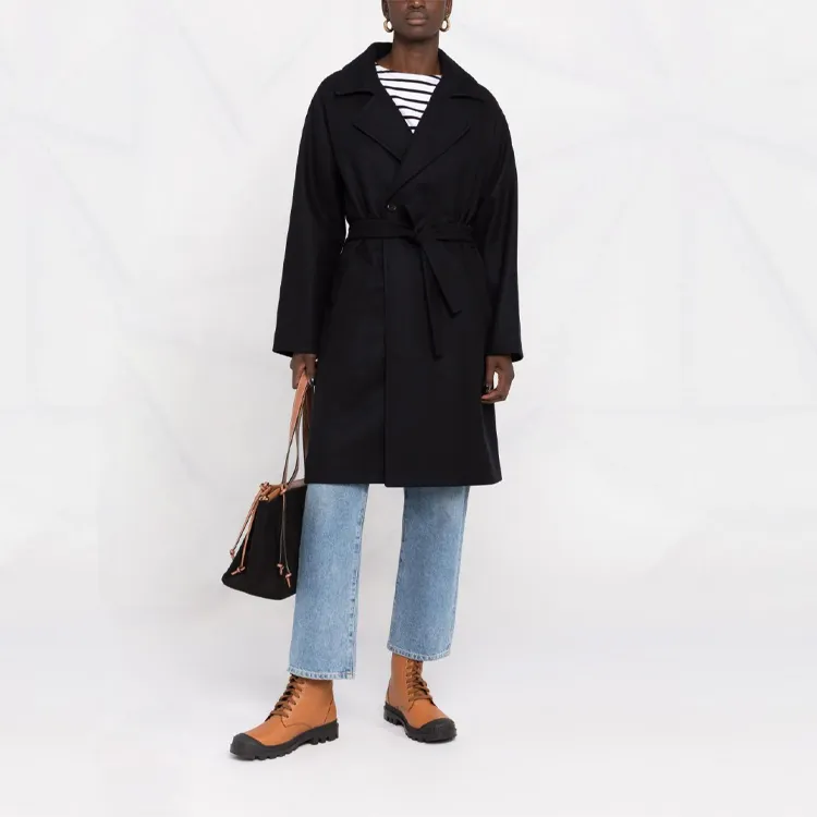 A.P.C Coats Women's Black-1