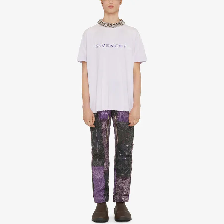 Givenchy Basic Jersey Oversized C&S Short Sleeve T Shirt-1