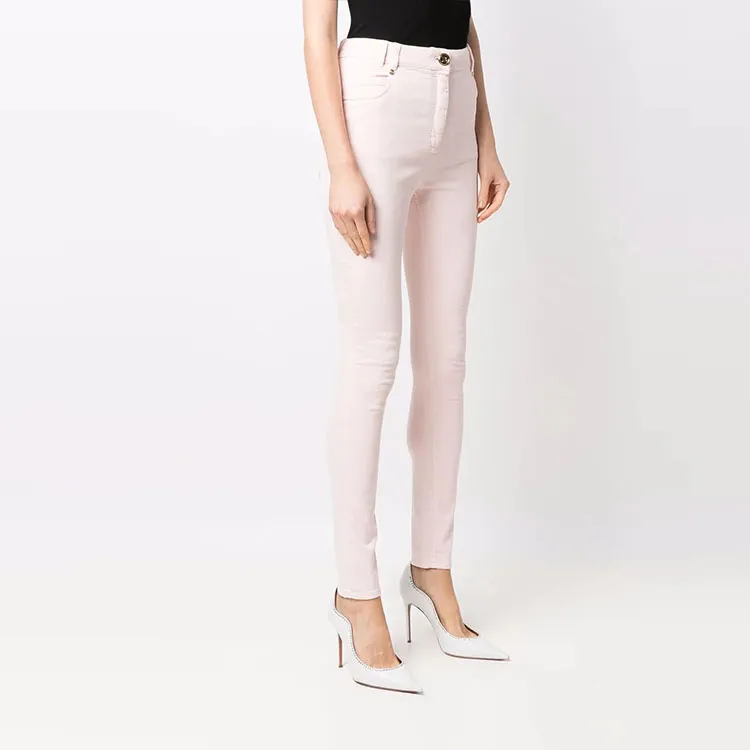 BALMAIN Jeans Women's Pink-3