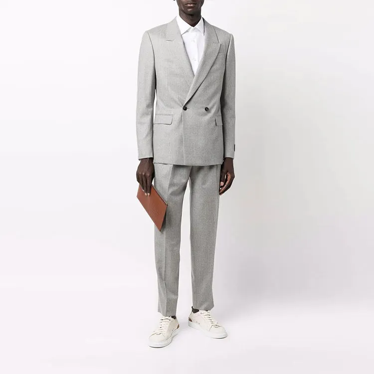 Ermenegildo Zegna Business Suits Men Gray-1