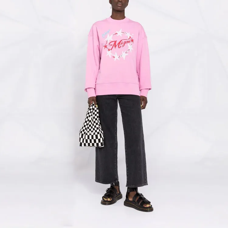 MSGM Sweatshirts Women's Pink-1