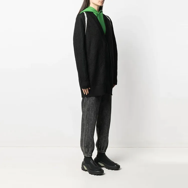 Y 3 FW21 Loose Fit Knitwear Women's Black-3