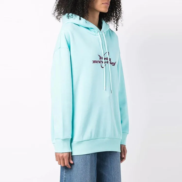 Stella McCartney Logo Printed Drawstring Hoodie-3