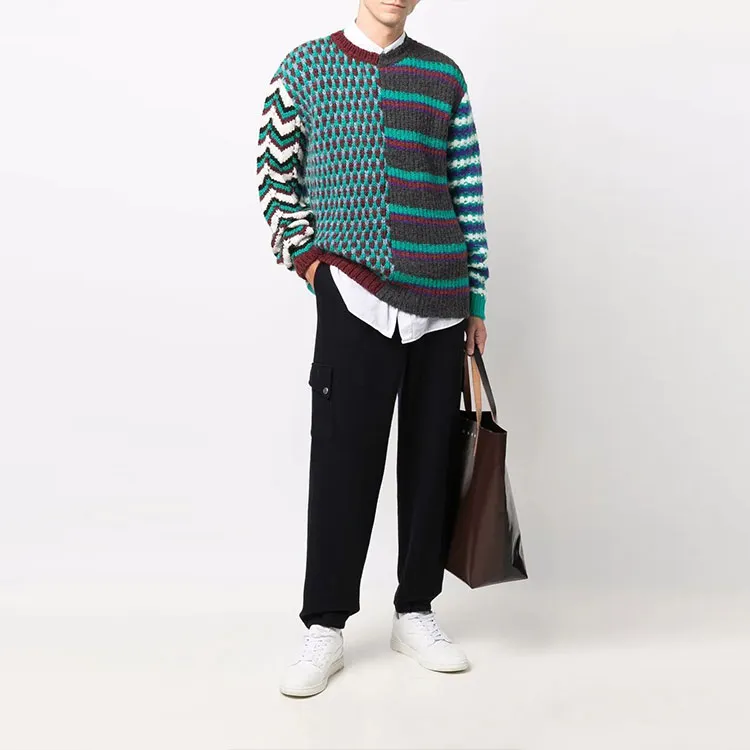 MARNI Sweaters Men Green-1