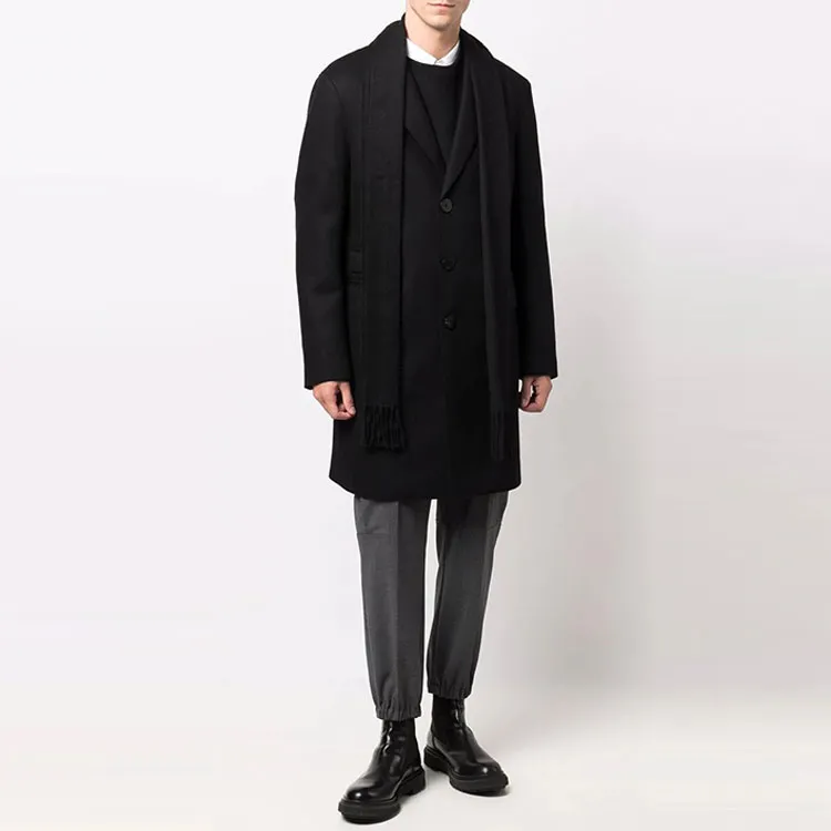 Neil Barrett Coats Men Black-1