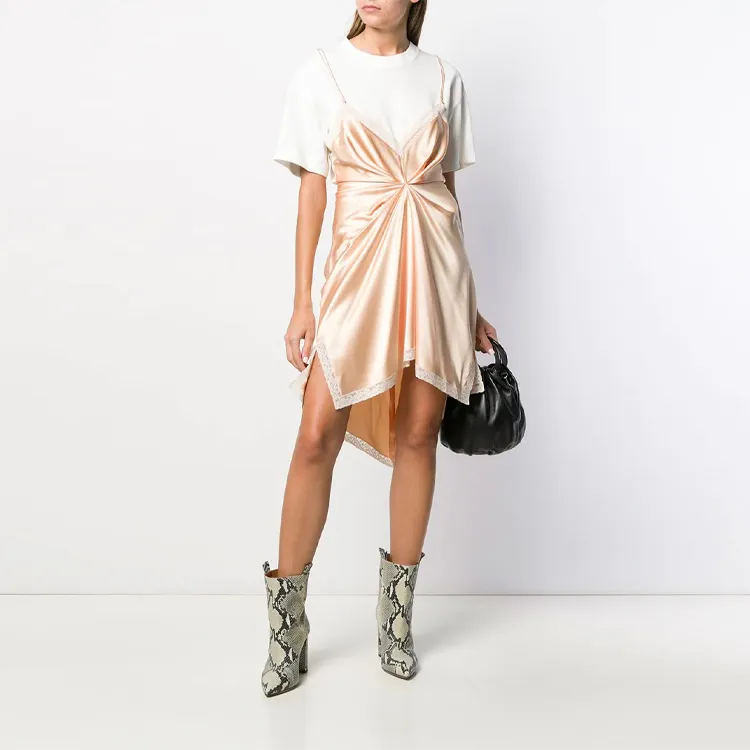 Alexander Wang Short Sleeved Dresses Women's Nude-1