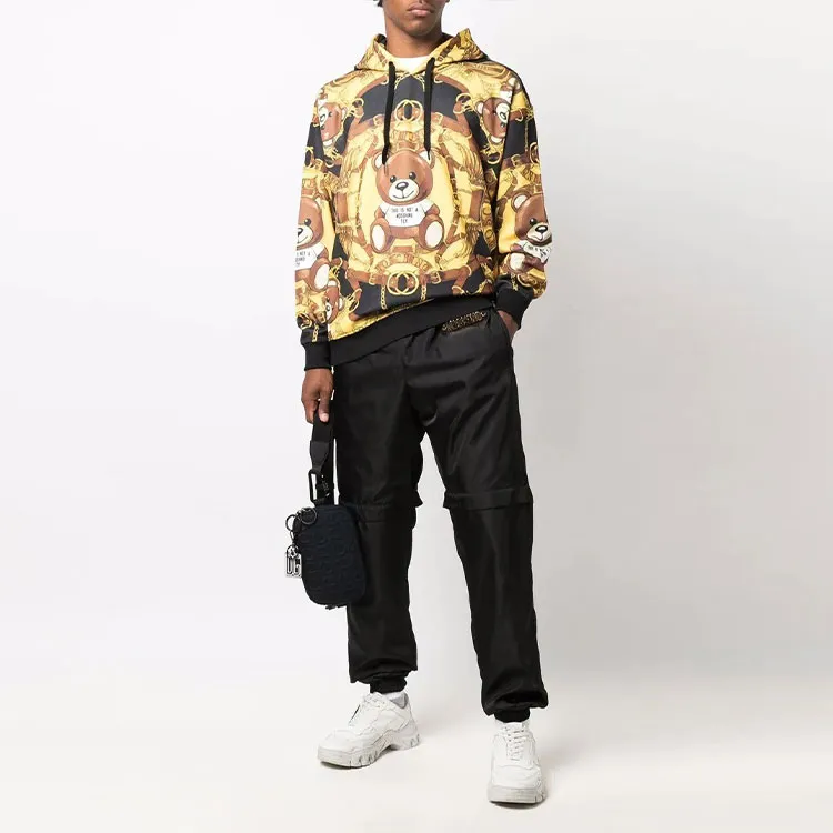 MOSCHINO Sweatshirts Men Yellow-2