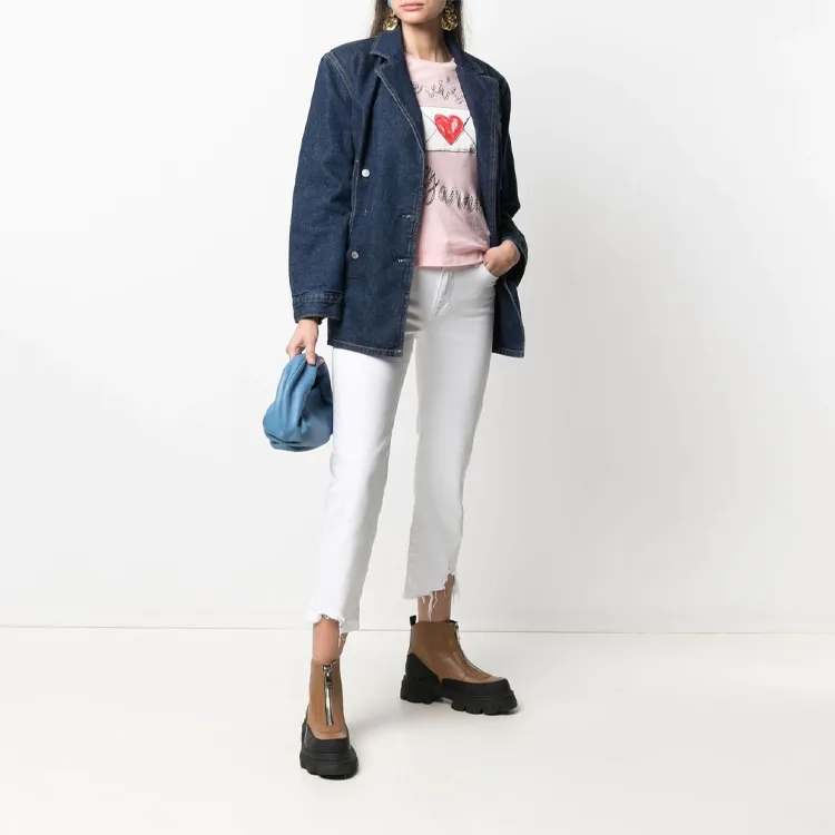 Levis X GANNI Denim Jackets Women's Blue-1