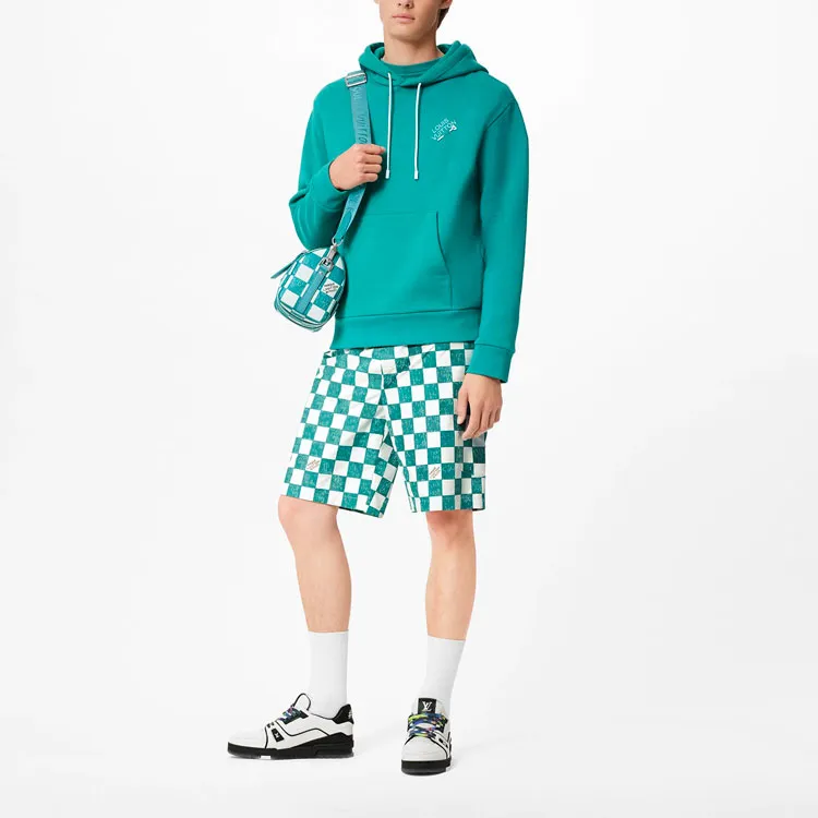 LOUIS VUITTON Embroidered Signature Hoodie-1