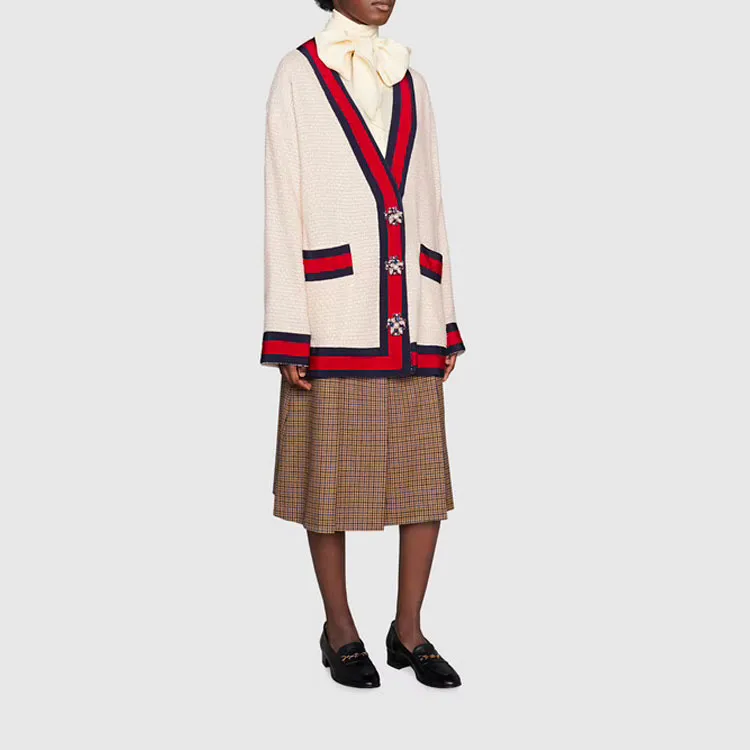GUCCI Jackets Women's White-2