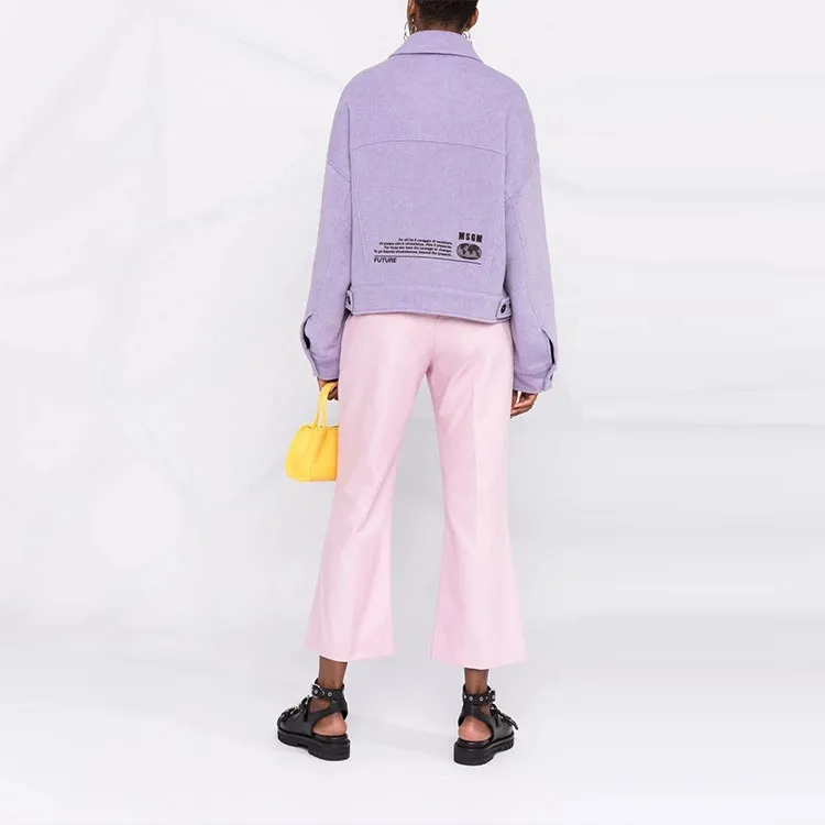 MSGM Jackets Women's Purple-2
