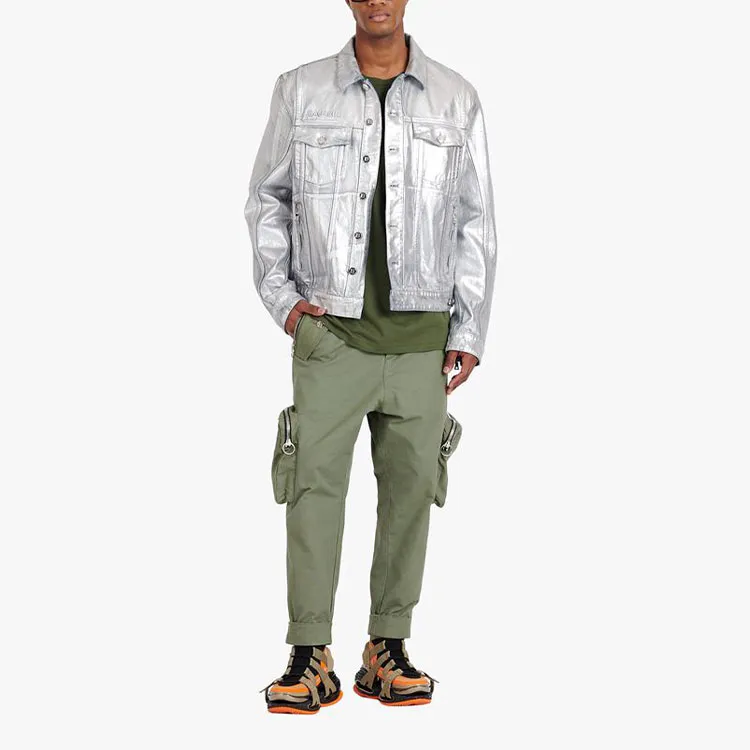 BALMAIN Jackets Men Silver-6