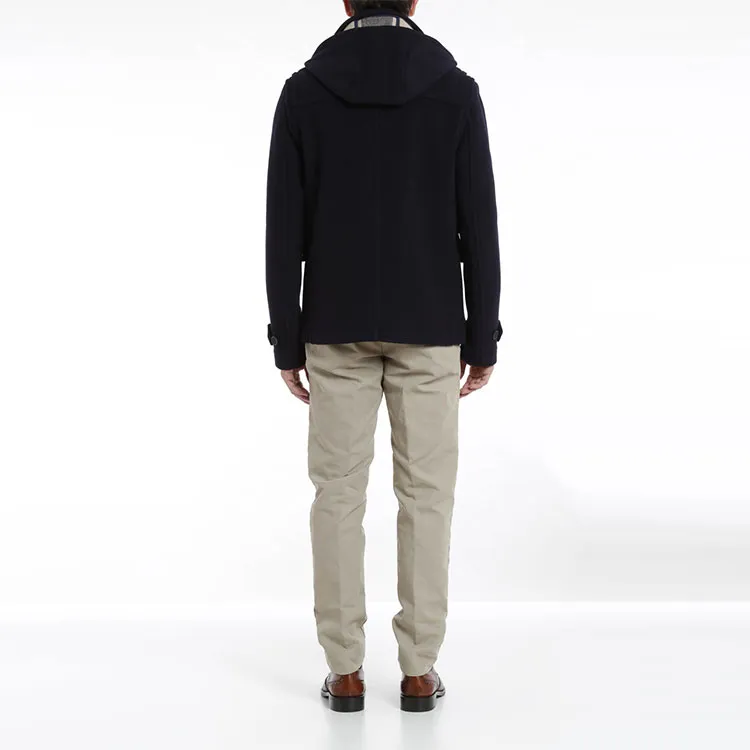 Burberry Jackets Men Navy Blue-2