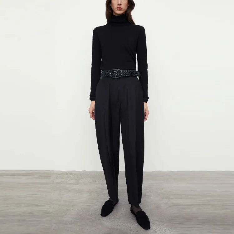 TOTEME Casual Pants Women's Black-1