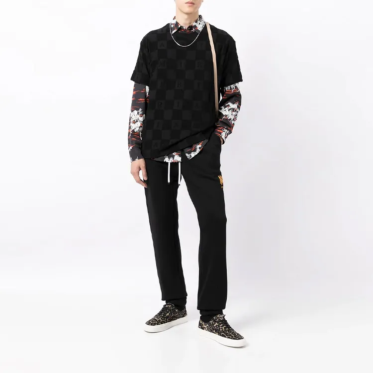 AMIRI Checked Towel T Shirt-1